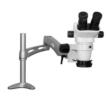 Scienscope SSZ Stereo Zoom Microscope With Low-Profile LED On Articulating Arm SZ-PK3-R3E